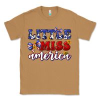 Toasted Coconut little miss america Classic Tee - texasbilliewilder