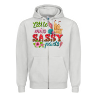 Little Miss Sassy Pants Zipper Hoodie | Teevron
