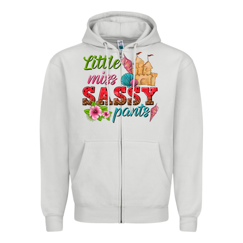Little Miss Sassy Pants Zipper Hoodie by texasbilliewilder | Teevron