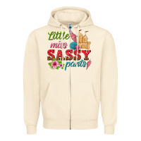 Sandshell little miss sassy pants Zipper Hoodie - texasbilliewilder
