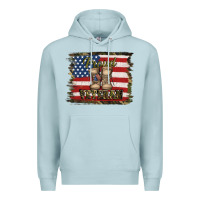 Blue Mist proud veteran Premium Hoodie - Jasminsmagicworld