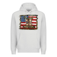 Dove Grey proud veteran Premium Hoodie - Jasminsmagicworld