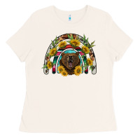 Bone bear rainbow Ladies Tee - BarkalooDesign