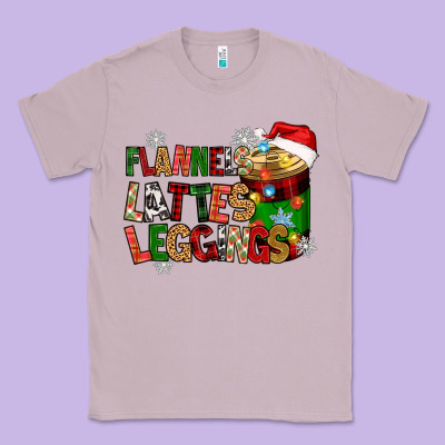 Classic Tee flannels lattes