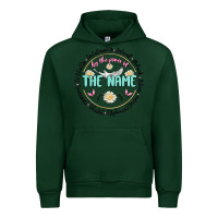Forest Green by the power of the name Urban Hoodie - MaliasSmallBusiness