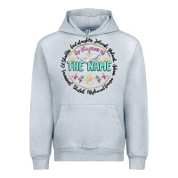 Heather Grey by the power of the name Urban Hoodie - MaliasSmallBusiness