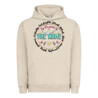 Pigment French Oak by the power of the name Urban Hoodie - MaliasSmallBusiness