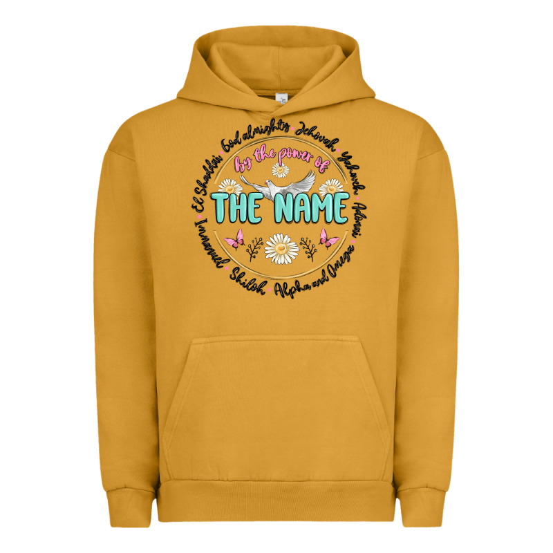 By The Power Of The Name Urban Hoodie by MaliasSmallBusiness | Teevron