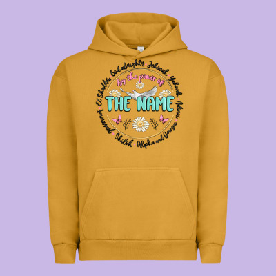 By The Power Of The Name Urban Hoodie Designed By Maliassmallbusiness
