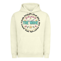 Pigment Pistachio by the power of the name Urban Hoodie - MaliasSmallBusiness
