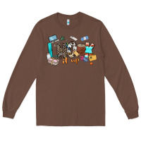 Chestnut i hook it up sewing Long Sleeve Tee - Zillion Design Studio