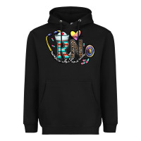 Black Rn Heavyweight Hoodie - CowhideDigitalArt