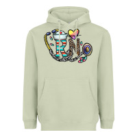 Matcha Rn Heavyweight Hoodie - CowhideDigitalArt