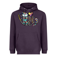 Plum Rn Heavyweight Hoodie - CowhideDigitalArt