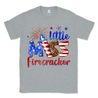 Heather Grey little miss firecracker billie wilder Classic Tee - texasbilliewilder