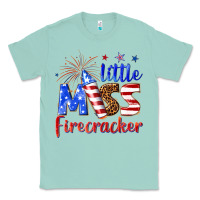 Seafoam little miss firecracker billie wilder Classic Tee - texasbilliewilder