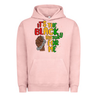 Pigment Salmon it s the black history for me Urban Hoodie - MaliasSmallBusiness