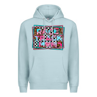Blue Mist race track mom Premium Hoodie - AdoDesignShop