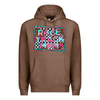 Chestnut race track mom Premium Hoodie - AdoDesignShop