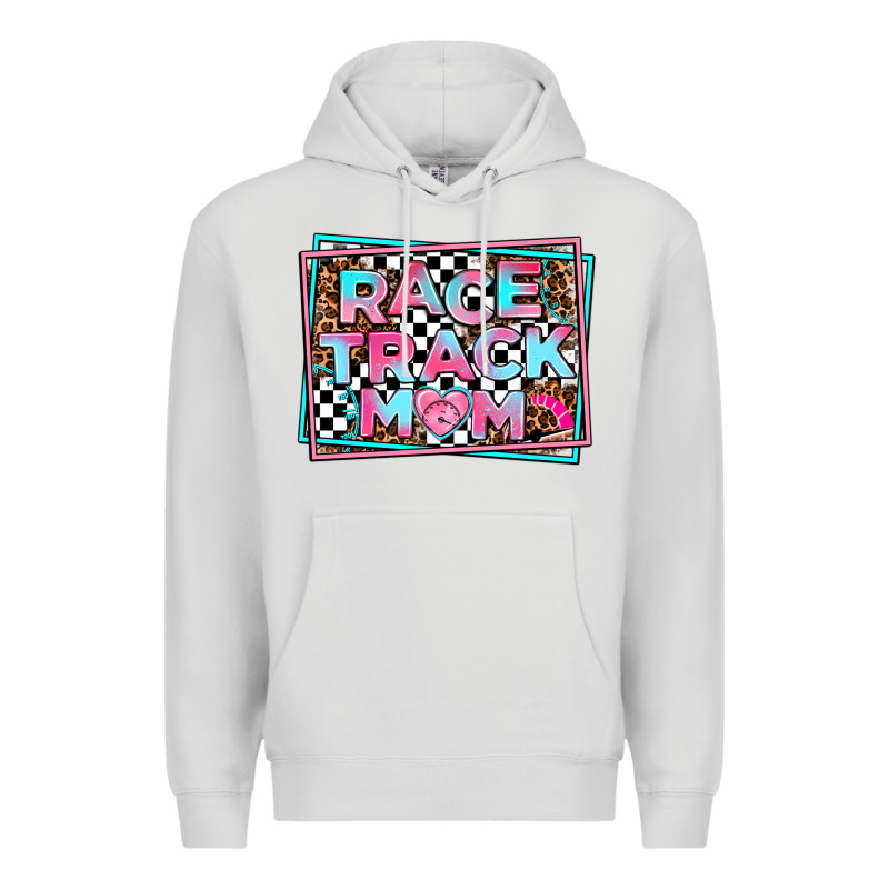 Race Track Mom Premium Hoodie by AdoDesignShop | Teevron
