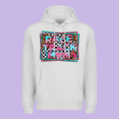 Race Track Mom Premium Hoodie Designed By Adodesignshop