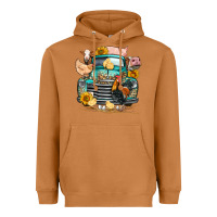 Meerkat farm truck farm animals Heavyweight Hoodie - FaDigitalArtStudio