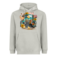 Moon Dust farm truck farm animals Heavyweight Hoodie - FaDigitalArtStudio