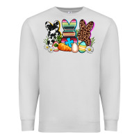 Dove Grey western rabbits Premium Sweatshirt - AdoDesignShop