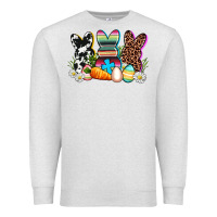 Oatmeal Heather western rabbits Premium Sweatshirt - AdoDesignShop