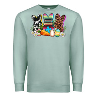 Seafoam western rabbits Premium Sweatshirt - AdoDesignShop