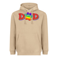 Mushroom lgbtq dad and paw Heavyweight Hoodie - HRA Design Shop