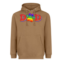 Toasted Coconut lgbtq dad and paw Heavyweight Hoodie - HRA Design Shop