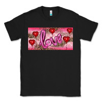 Black Valentine's Day Love Balloon Heart Balloons Classic Tee - RanaPortraitStore