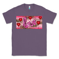 Lavender Valentine's Day Love Balloon Heart Balloons Classic Tee - RanaPortraitStore