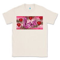 Natural Valentine's Day Love Balloon Heart Balloons Classic Tee - RanaPortraitStore