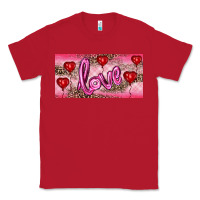 Red Valentine's Day Love Balloon Heart Balloons Classic Tee - RanaPortraitStore
