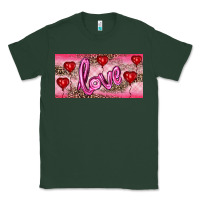Sports Green Valentine's Day Love Balloon Heart Balloons Classic Tee - RanaPortraitStore