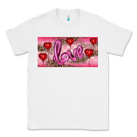 White Valentine's Day Love Balloon Heart Balloons Classic Tee - RanaPortraitStore