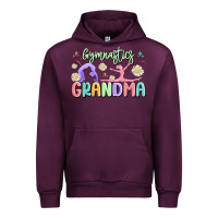 Mauve Wine gymnastics grandma Urban Hoodie - MaliasSmallBusiness