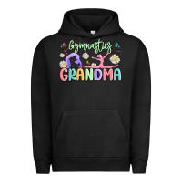 Pigment Black gymnastics grandma Urban Hoodie - MaliasSmallBusiness