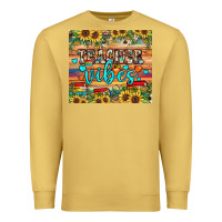 Antique Gold teacher vibes Premium Sweatshirt - JahusDesignShop