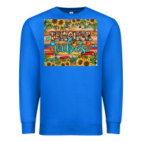 True Royal teacher vibes Premium Sweatshirt - JahusDesignShop
