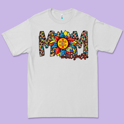Mom Autism Premium Tee Designed By Racoondesign