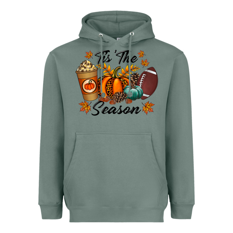 Tis The Season Heavyweight Hoodie by RacoonDesign | Teevron