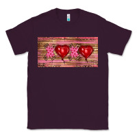 Plum Valentine's Day Xoxo Classic Tee - RanaPortraitStore
