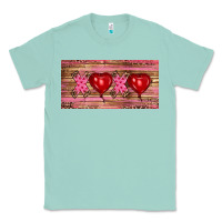 Seafoam Valentine's Day Xoxo Classic Tee - RanaPortraitStore