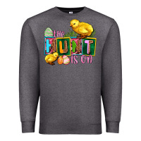 Charcoal Heather the hunt is on Premium Sweatshirt - AdoDesignShop