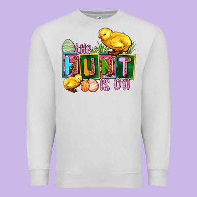 The Hunt Is On Premium Sweatshirt Designed By Adodesignshop