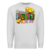Dove Grey the hunt is on Premium Sweatshirt - AdoDesignShop