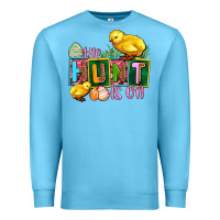 Ocean Blue the hunt is on Premium Sweatshirt - AdoDesignShop